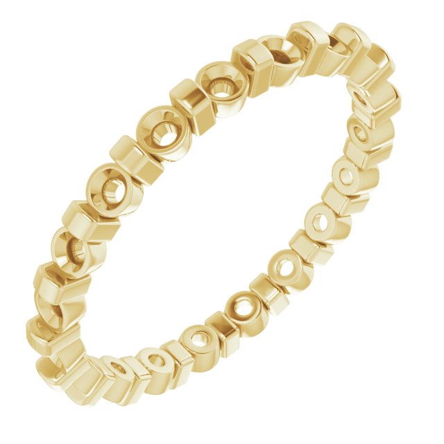 14K Yellow 1 CTW Diamond Eternity Band Ref 14030641