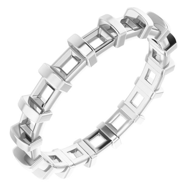 Channel-Set Eternity Band