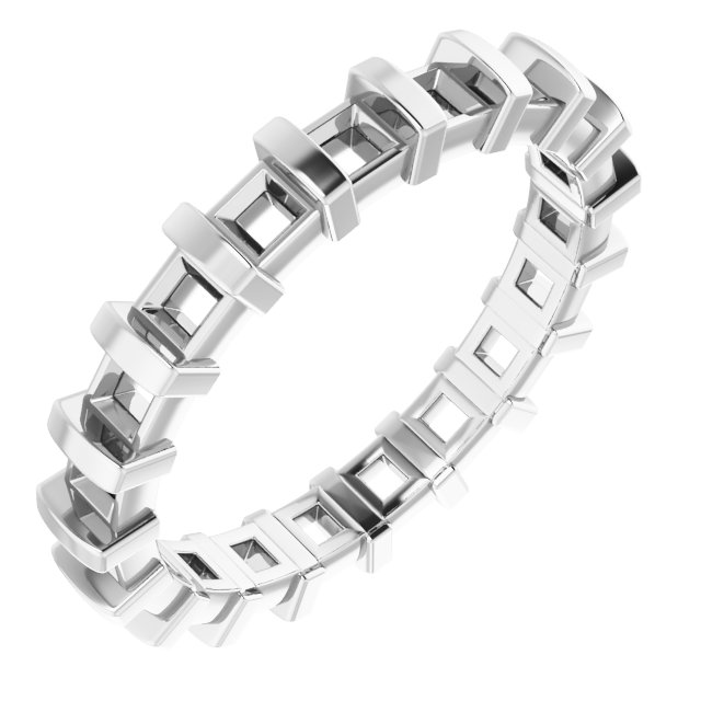 14K White 1.75 CTW Diamond Eternity Band Ref 14598593