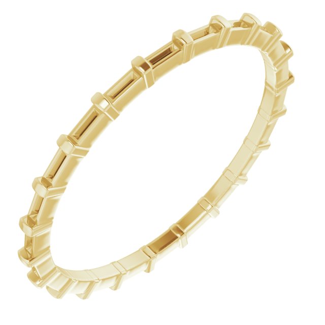 14K Yellow .375 CTW Diamond Eternity Band Ref 14030673