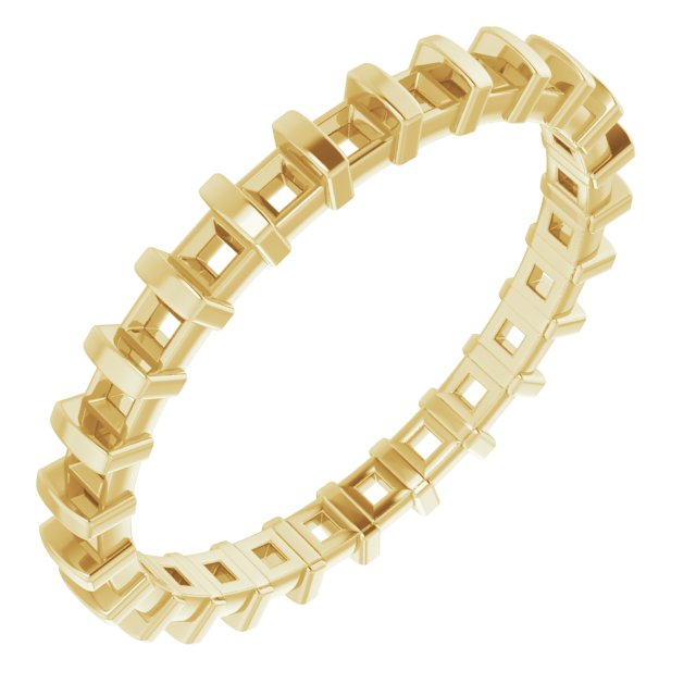 14K Yellow 1.20 CTW Diamond Eternity Band Ref 14030657