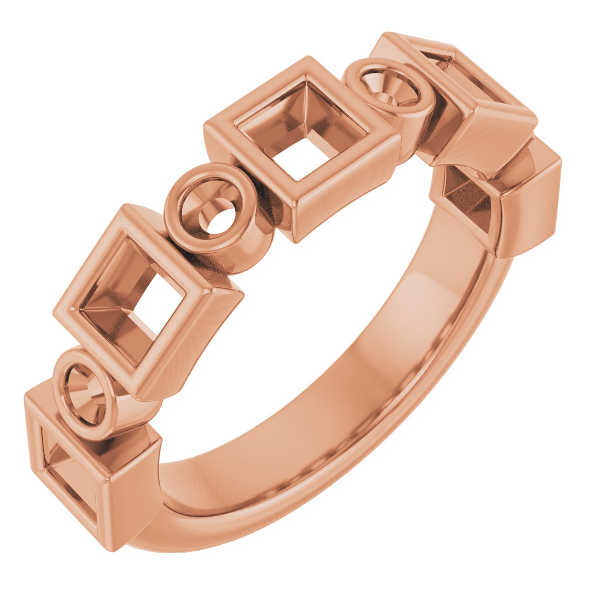 Bezel-Set Anniversary Band