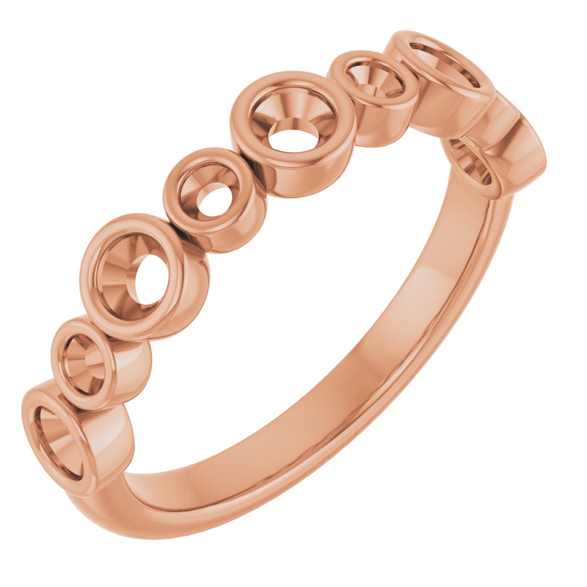 Bezel-Set Anniversary Band