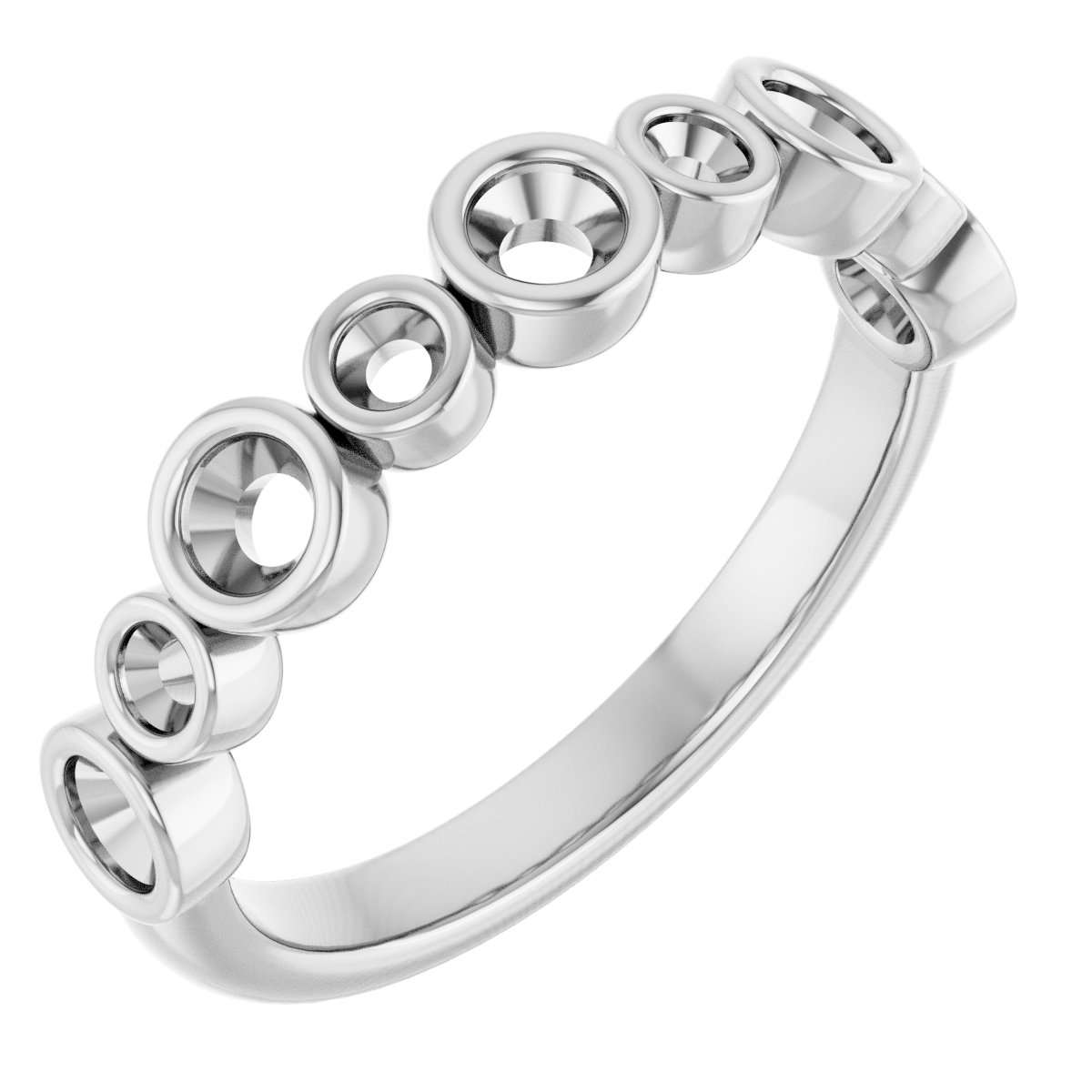 Bezel-Set Anniversary Band