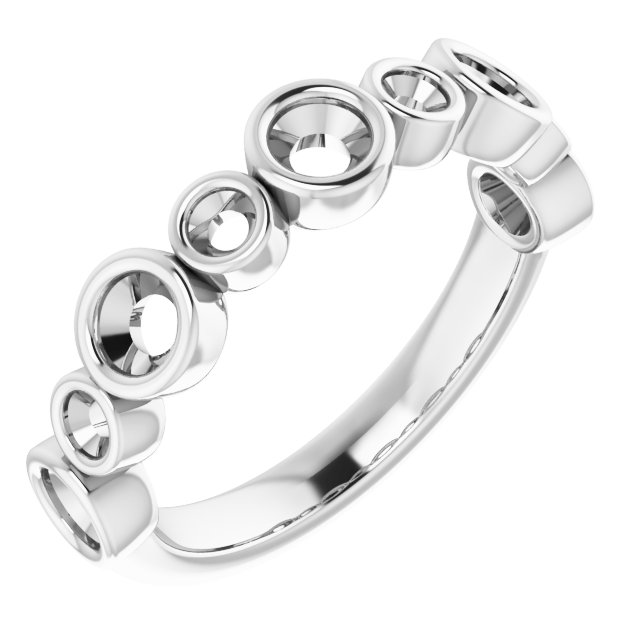 Bezel-Set Anniversary Band