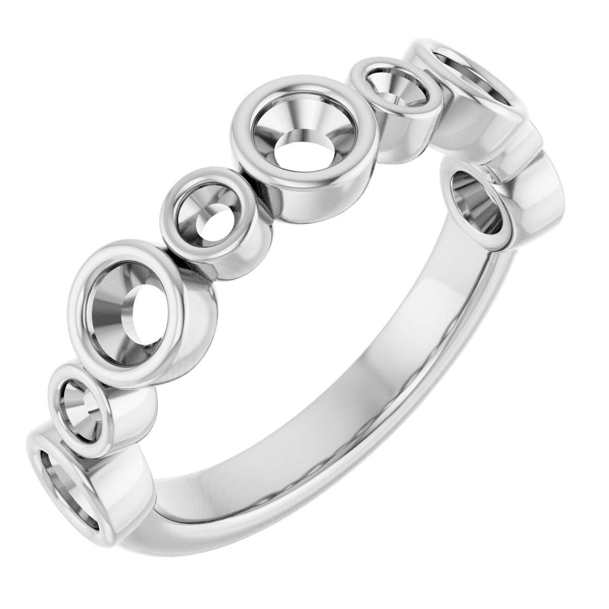 Bezel-Set Anniversary Band