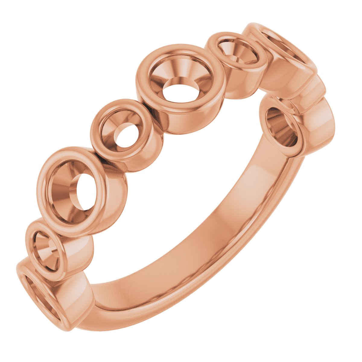 Bezel-Set Anniversary Band