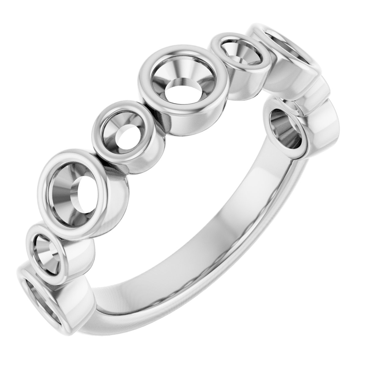 Bezel-Set Anniversary Band