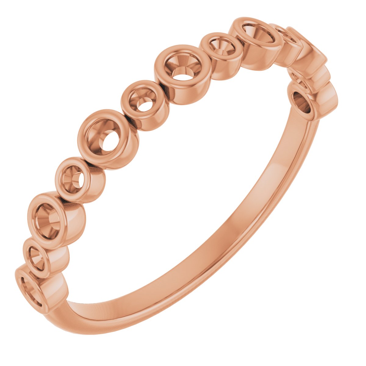 Bezel-Set Anniversary Band