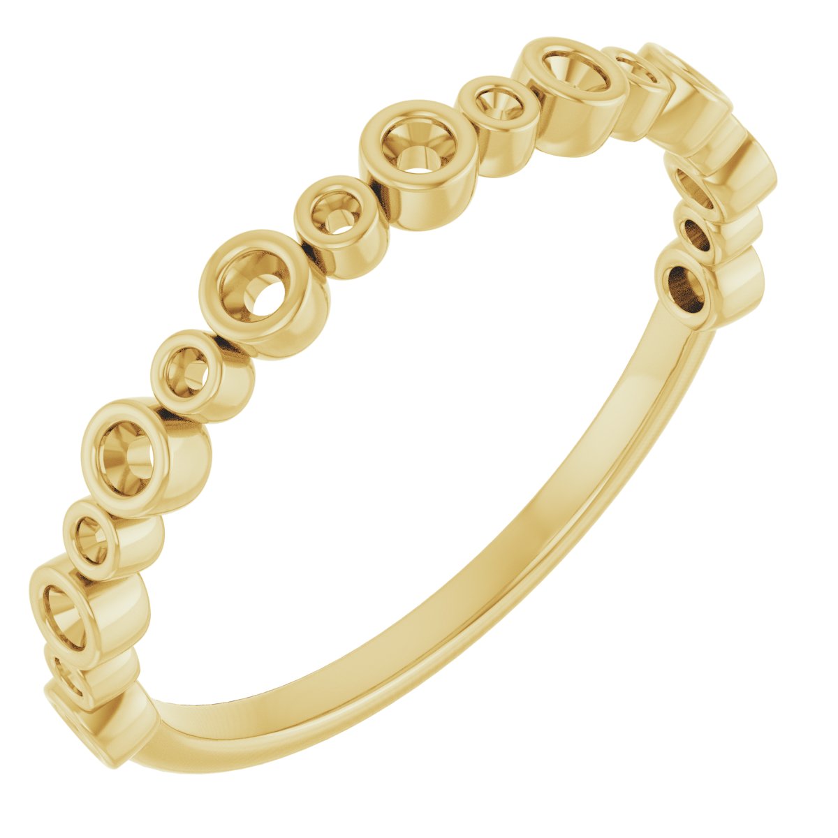 Bezel-Set Anniversary Band