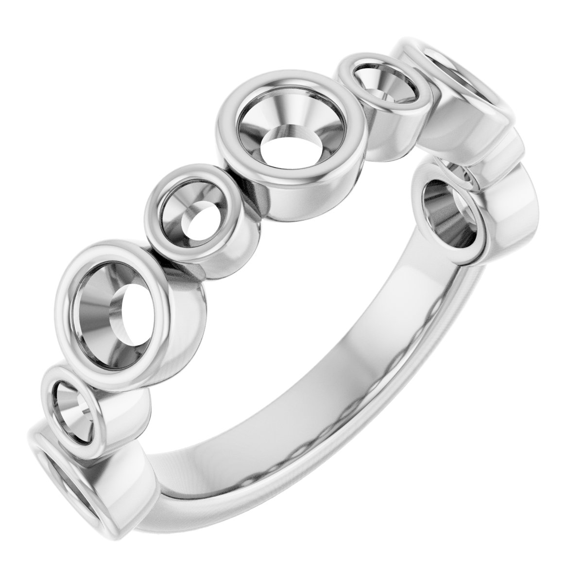 Bezel-Set Anniversary Band