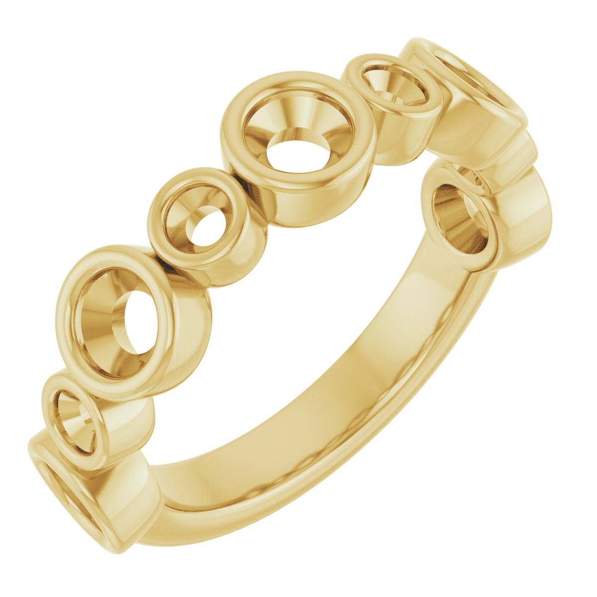 Bezel-Set Anniversary Band
