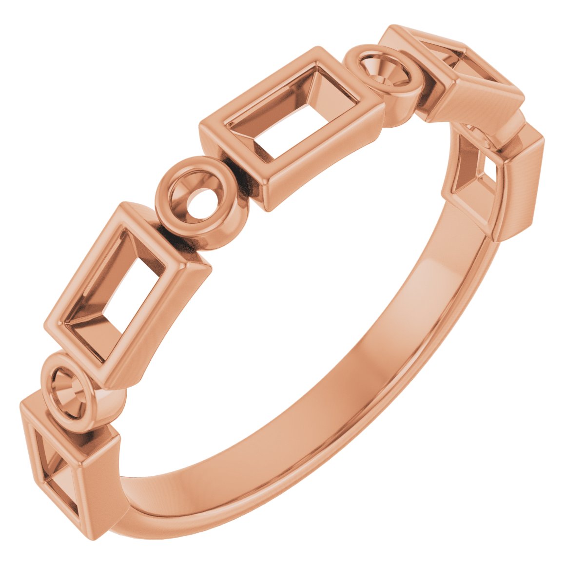 Bezel-Set Anniversary Band