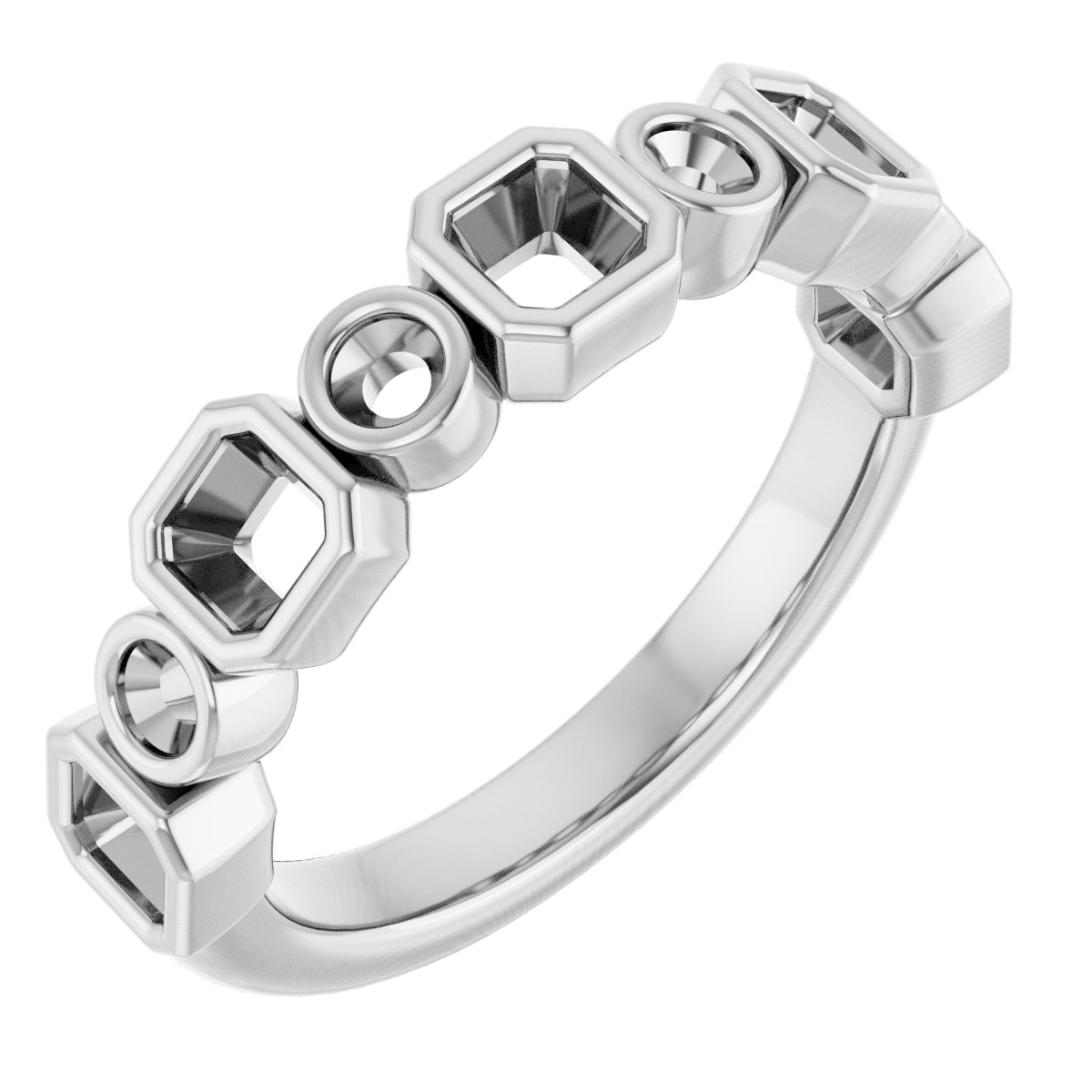 Platinum 1 CTW Diamond Anniversary Band Ref 14030057