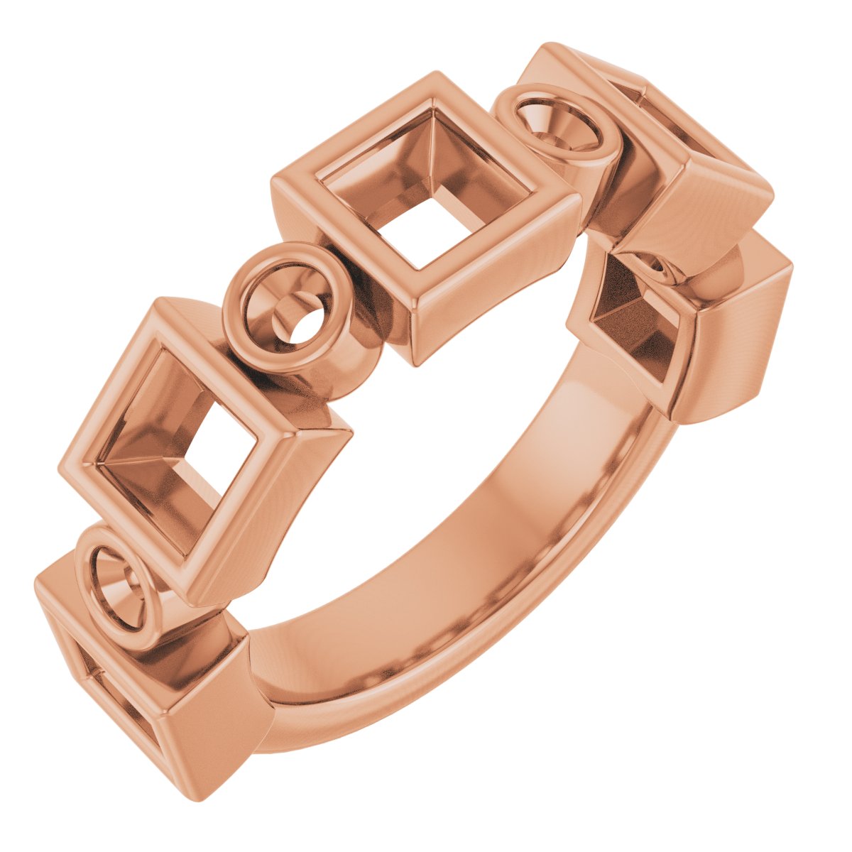 Bezel-Set Anniversary Band