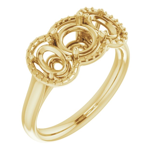14k Yellow Gold