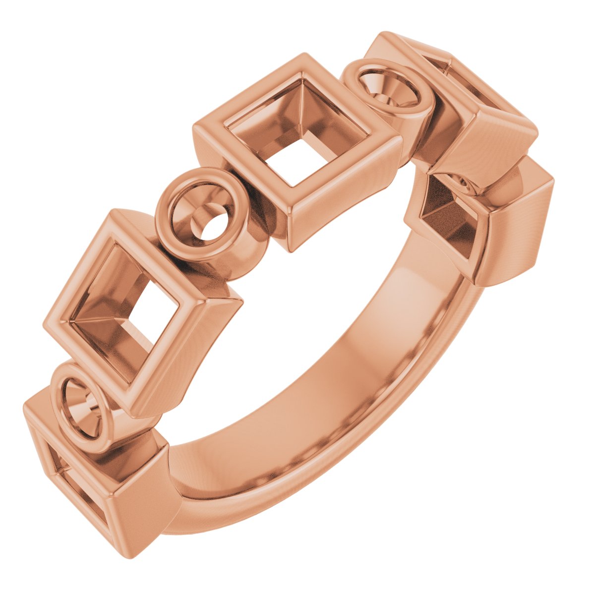 Bezel-Set Anniversary Band