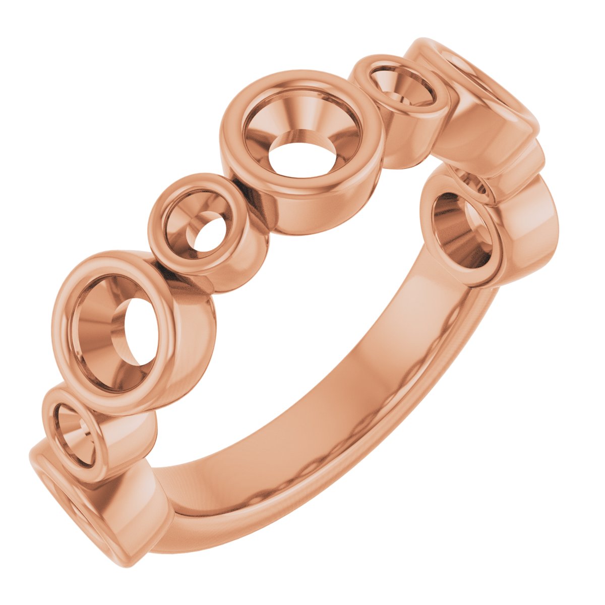 Bezel-Set Anniversary Band