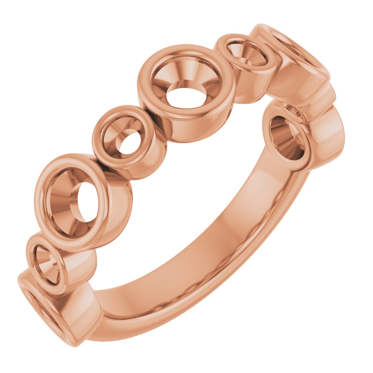 Bezel-Set Anniversary Band