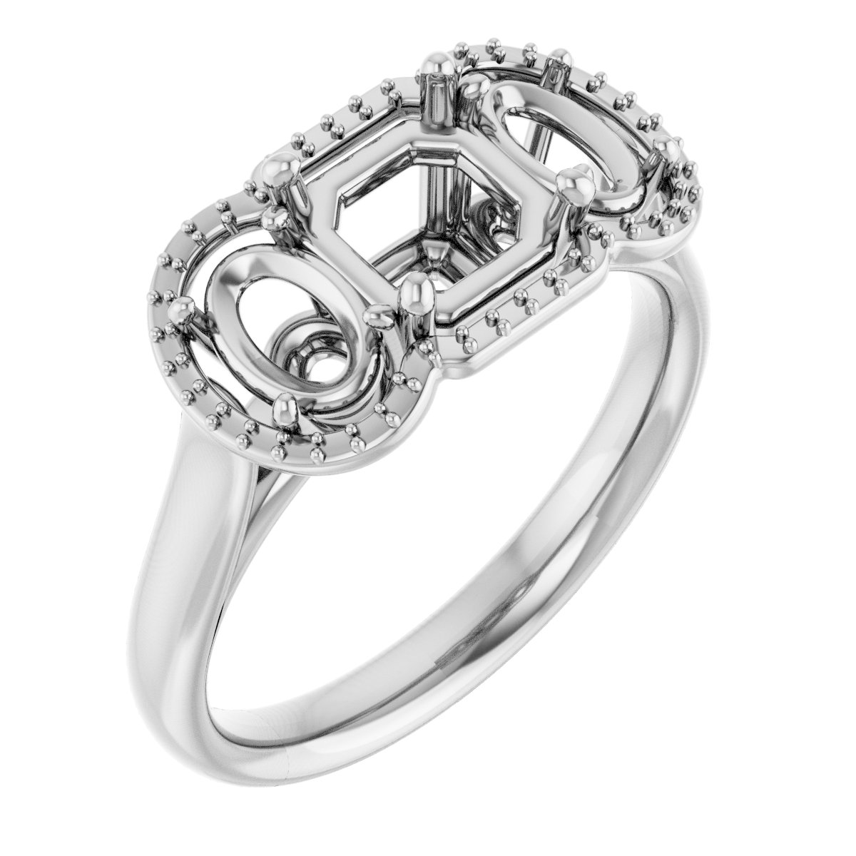14k White Gold
