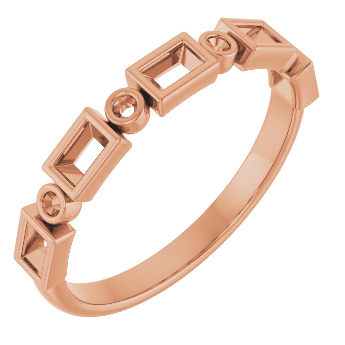 Bezel-Set Anniversary Band