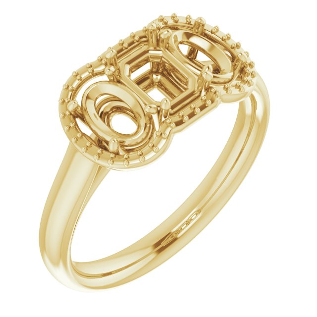 14k Yellow Gold