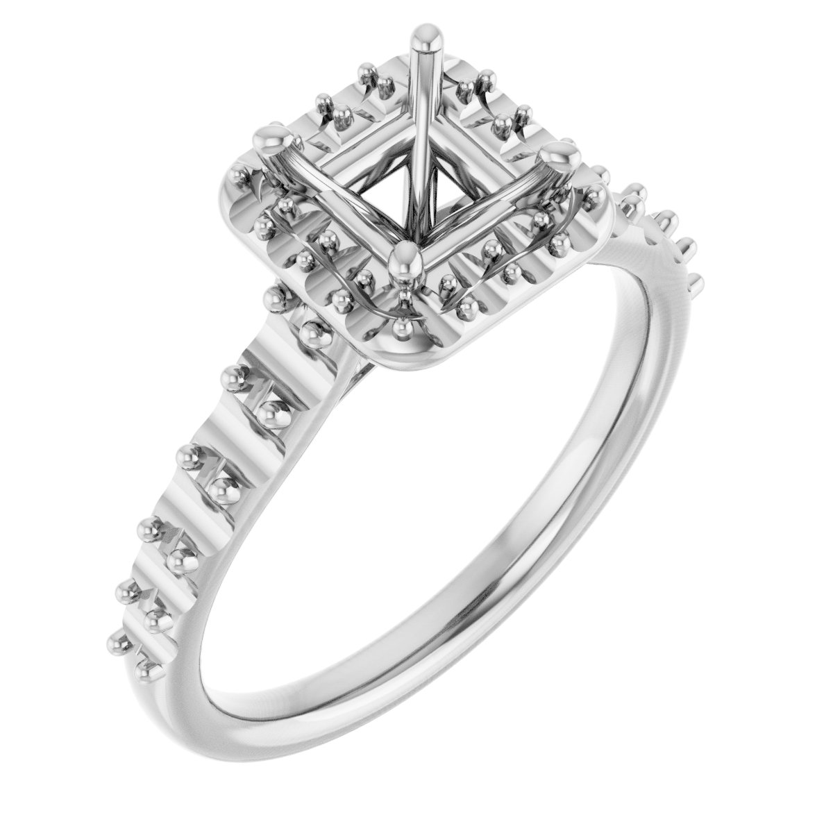 Halo-Style Engagement Ring