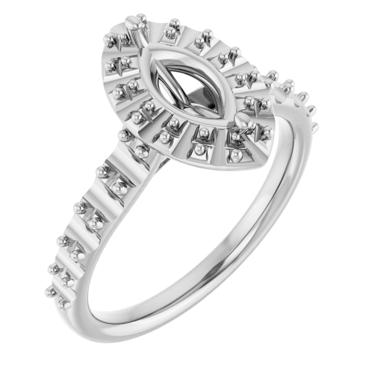 Halo-Style Engagement Ring