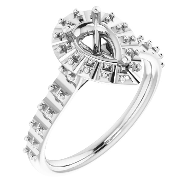 Halo-Style Engagement Ring