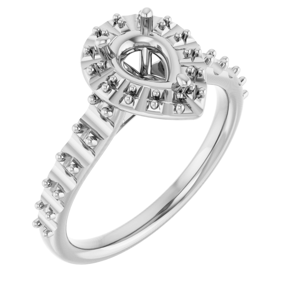 Halo-Style Engagement Ring