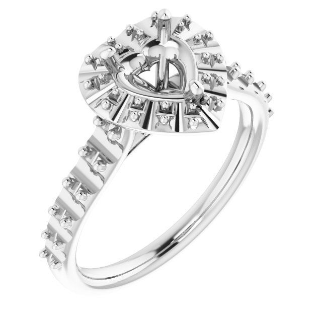 Halo-Style Engagement Ring