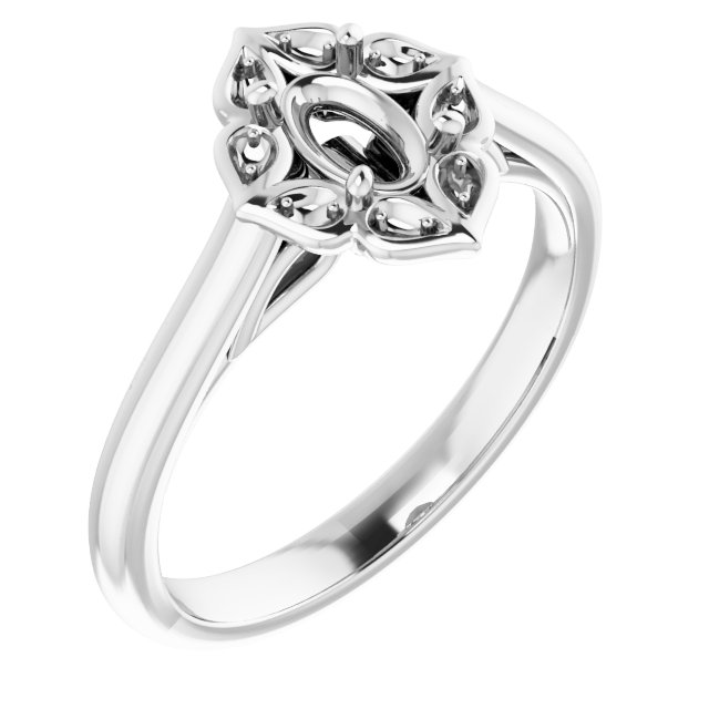 14k White Gold