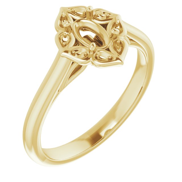14k Yellow Gold