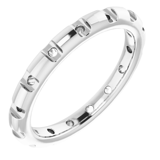 Channel-Set Eternity Band