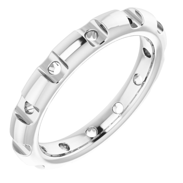 Channel-Set Eternity Band