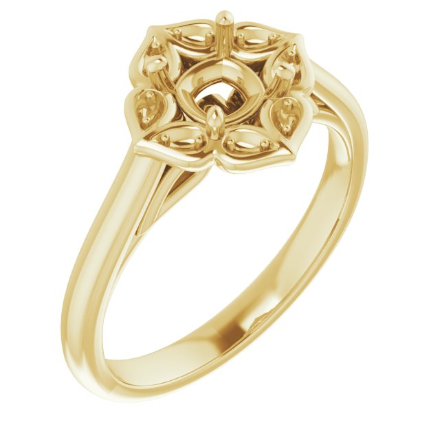 14k Yellow Gold