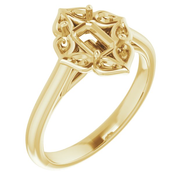 14k Yellow Gold