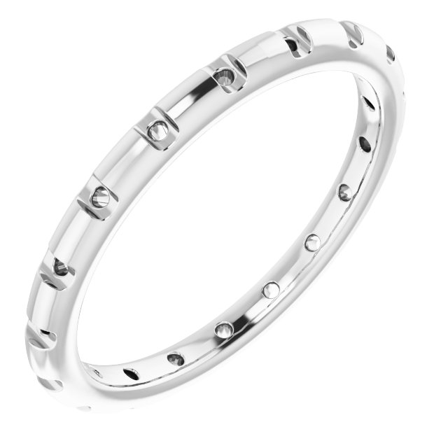 Channel-Set Eternity Band