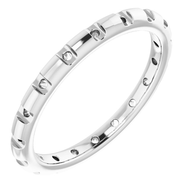 Channel-Set Eternity Band