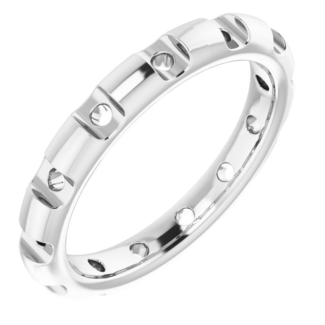 Channel-Set Eternity Band