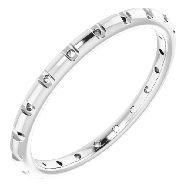 Channel-Set Eternity Band