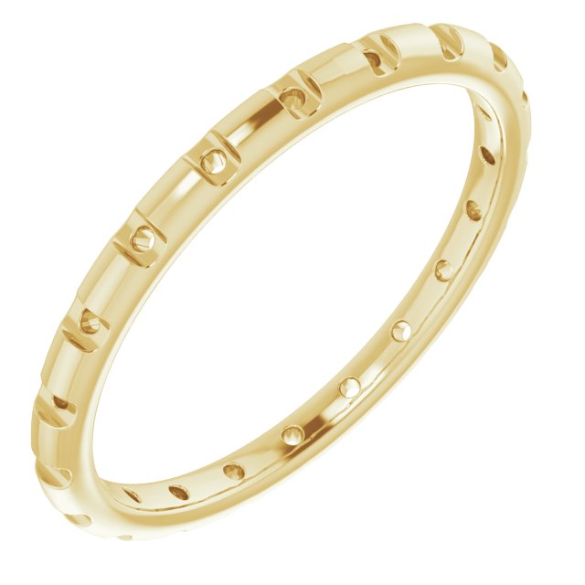 14K Yellow .25 CTW Diamond Eternity Band Ref 14272138