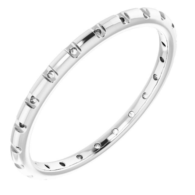 Channel-Set Eternity Band