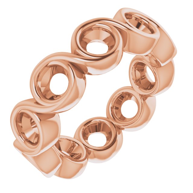 Bezel-Set Eternity Band
