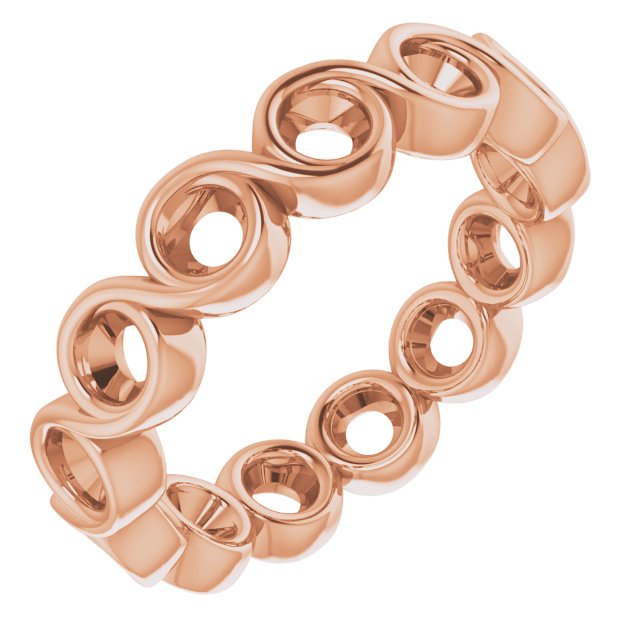 Bezel-Set Eternity Band