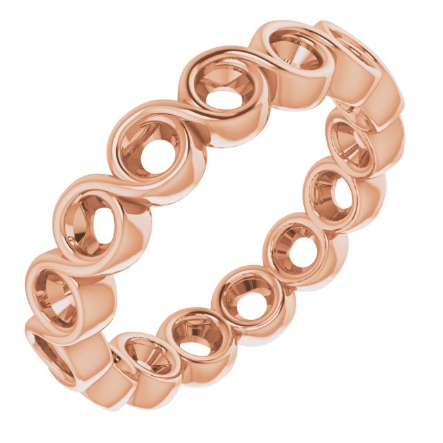 Bezel-Set Eternity Band