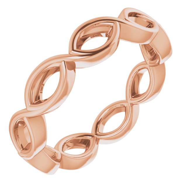 Bezel-Set Eternity Band