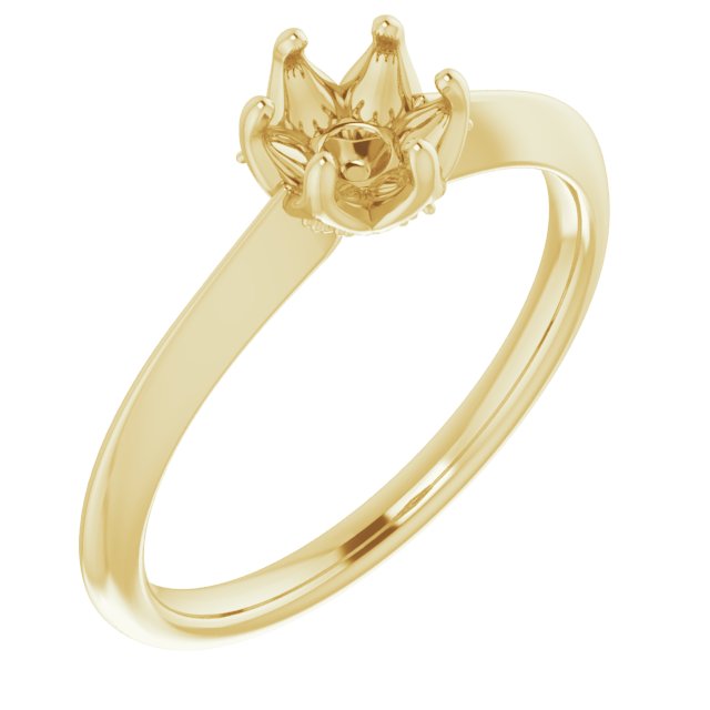 Accented Engagement Ring or Band