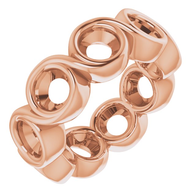 Bezel-Set Eternity Band