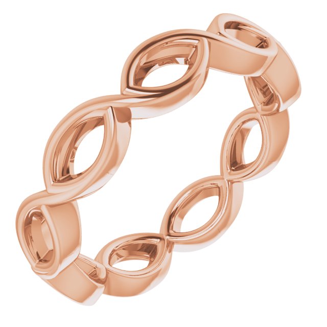 Bezel-Set Eternity Band